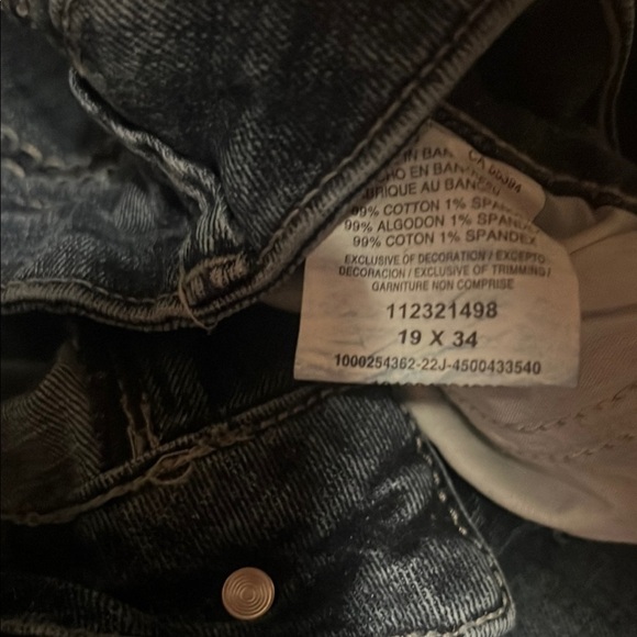 Wrangler Blue Boot Cut Jeans Classic Style size 19x34 - Picture 3 of 5